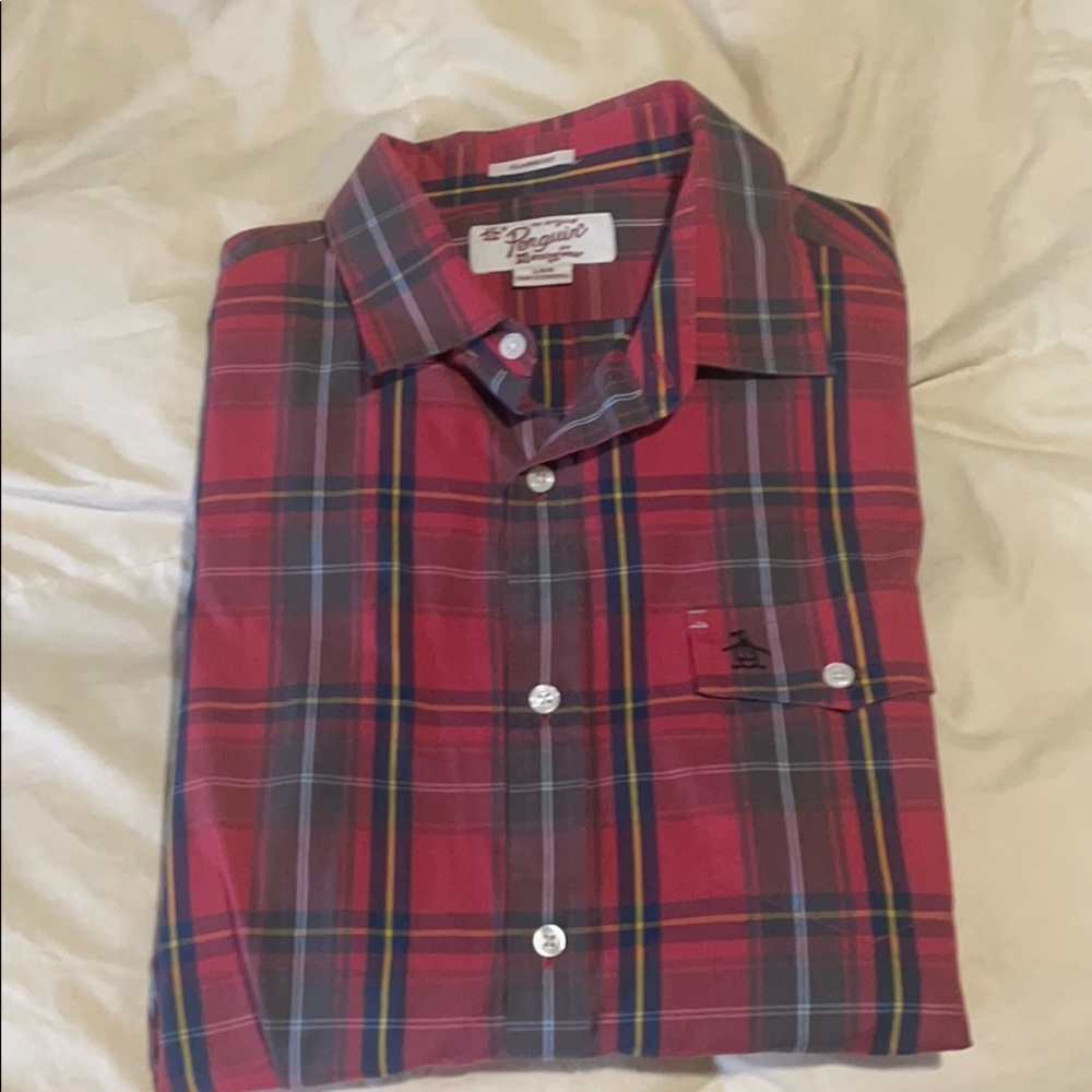 Men’s large button down shirt